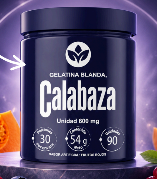 CALABAZA GELATINA BLANDA X 90 CAPSULA