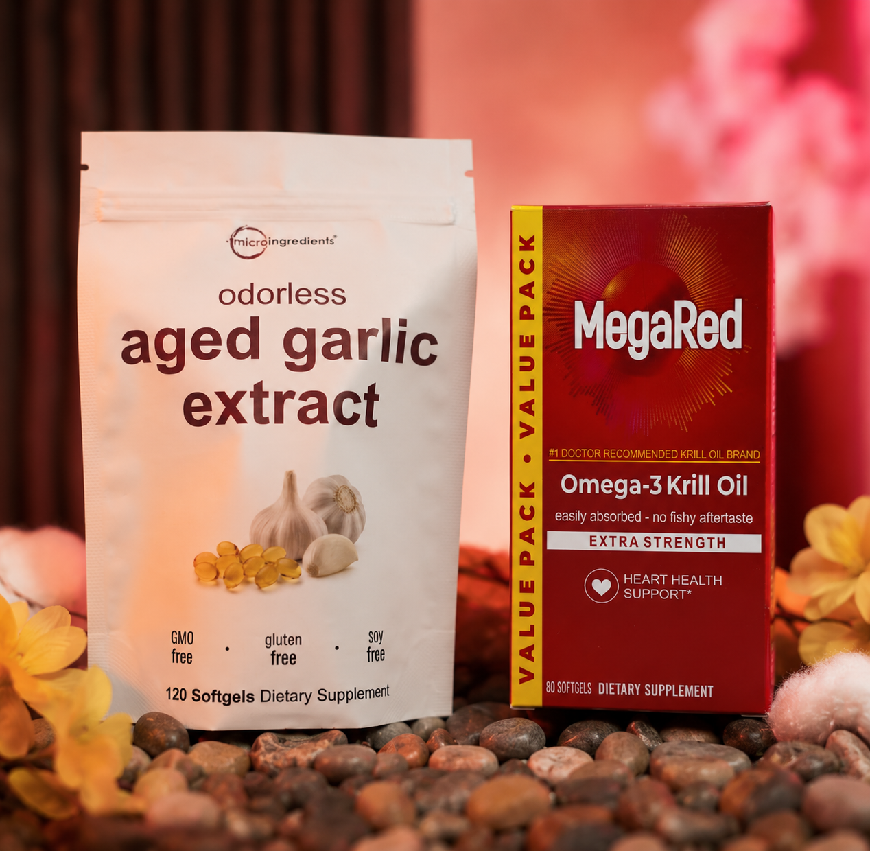 COMBO DE EXTRACTO DE AJO + MEGARED